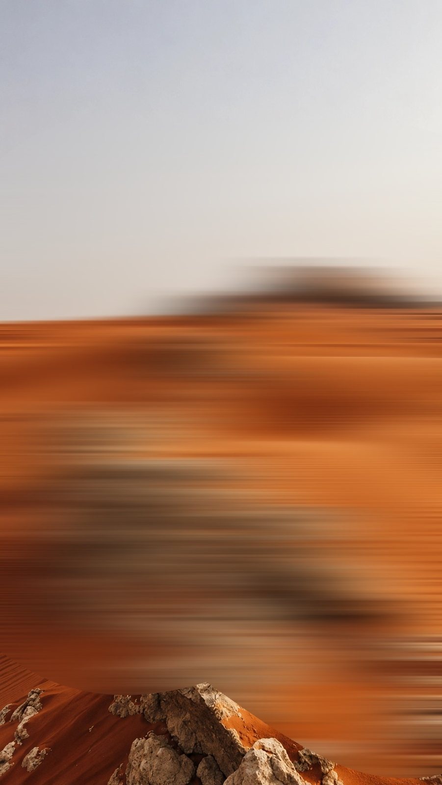 An abstract motion blur in rust